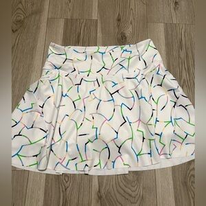 Athleta Ace Printed Tennis Skort Size Medium